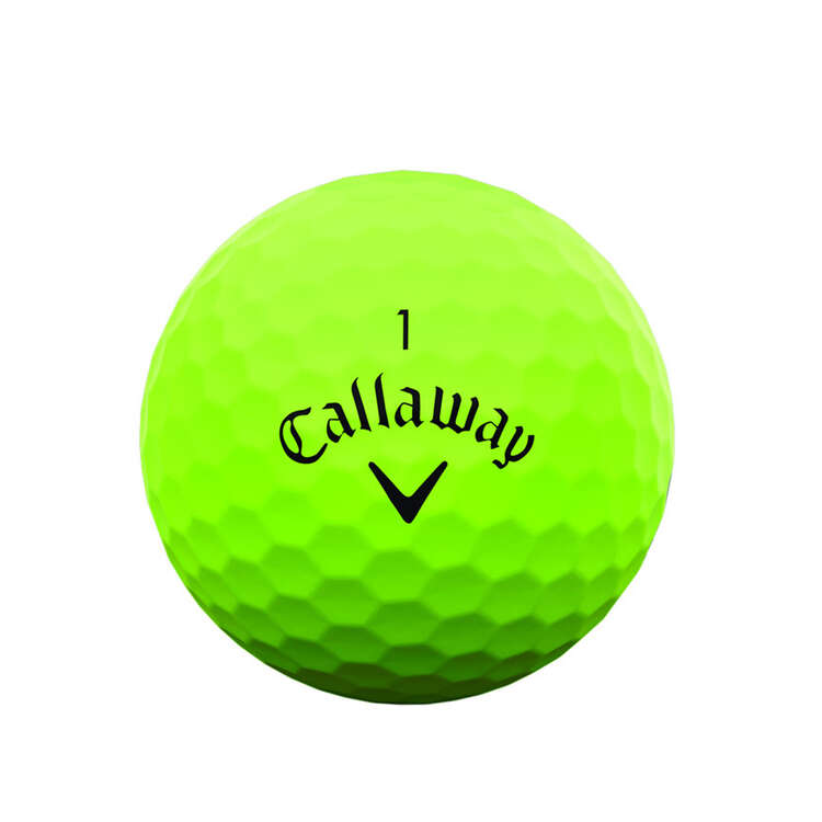 Callaway Supersoft Green Golf Ball, , rebel_hi-res