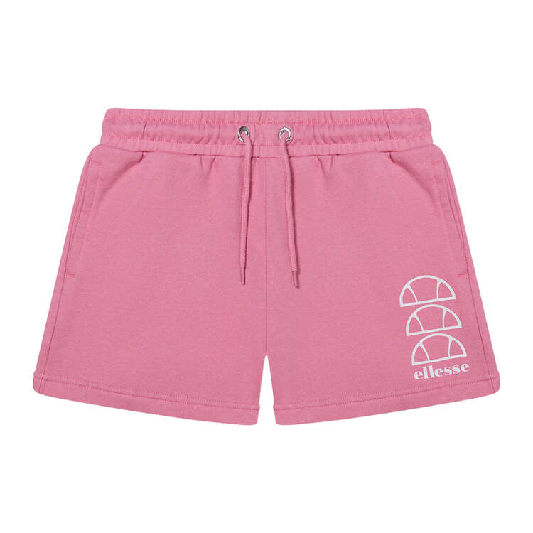 Ellesse Girls Shandrelini Shorts Pink 14, Pink, rebel_hi-res