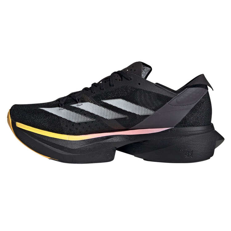 adidas Adizero Adios Pro 3 Mens Running Shoes, Black/Silver, rebel_hi-res