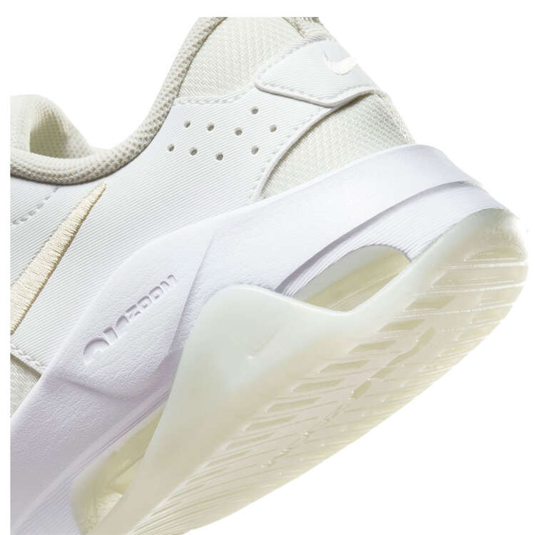 Nike Air Zoom Bella 6 Premium Womens Training Shoes, White/Gold, rebel_hi-res