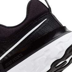 Nike React Infinity Run Flyknit 2 Womens Running Shoes, Black/White, rebel_hi-res