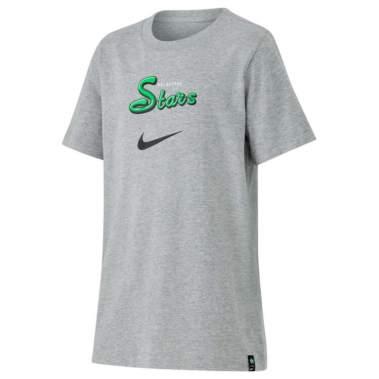 Nike Youth Melbourne Stars Graphic Tee, Grey, rebel_hi-res