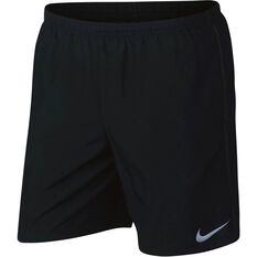 Nike Mens Dri-FIT 7in Running Shorts Black S, Black, rebel_hi-res
