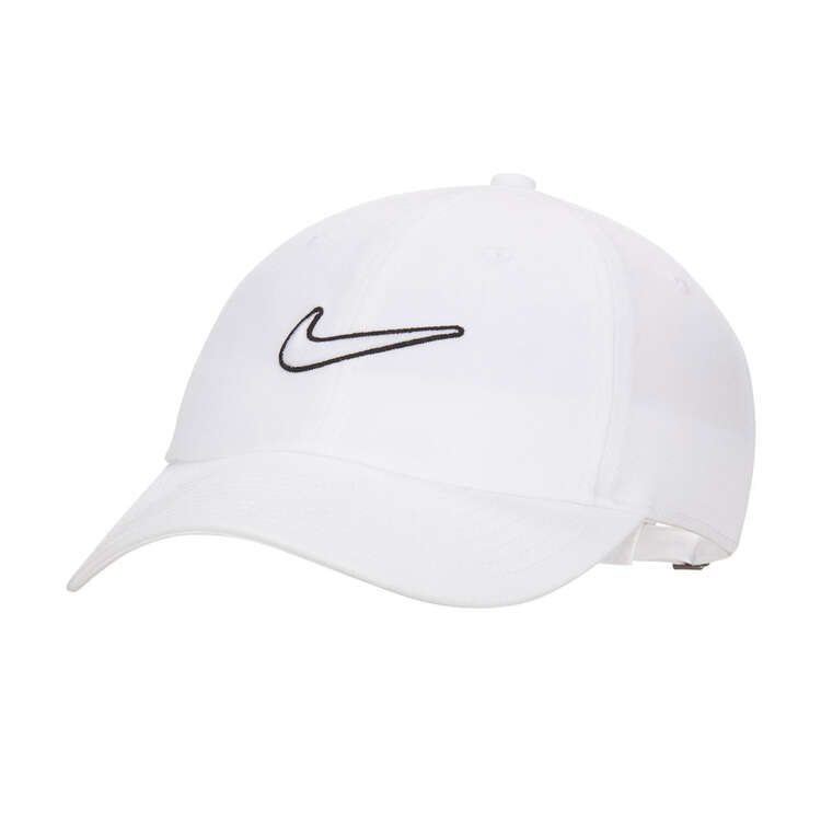 Nike Club Swoosh Cap White M/L, White, rebel_hi-res