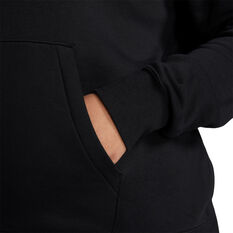 Nike Womens Sportswear Essential Fleece Pullover Hoodie (Plus Size), Black, rebel_hi-res