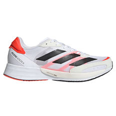 adidas Adizero Adios 6 Mens Running Shoes White/Black US 7, White/Black, rebel_hi-res