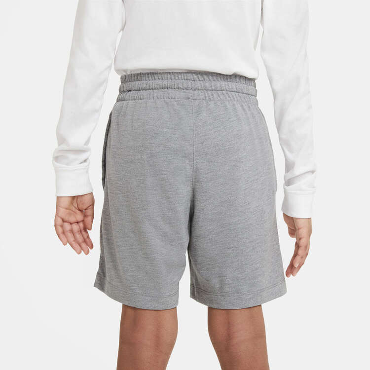 Nike Kids Sportswear Jersey Shorts, Grey, rebel_hi-res