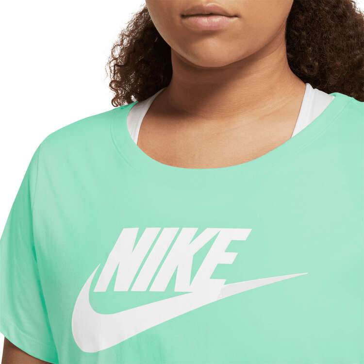 Nike Womens Sportswear Essentials Tee (Plus Size) Mint XXL