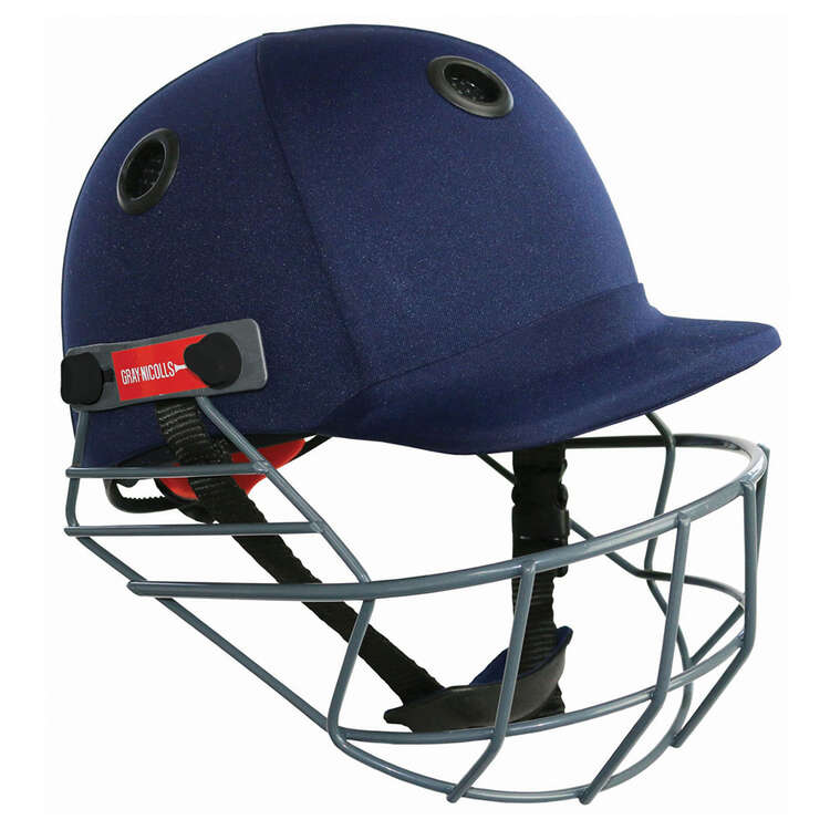 Gray Nicolls Junior Elite Cricket Helmet Navy Youth, Navy, rebel_hi-res