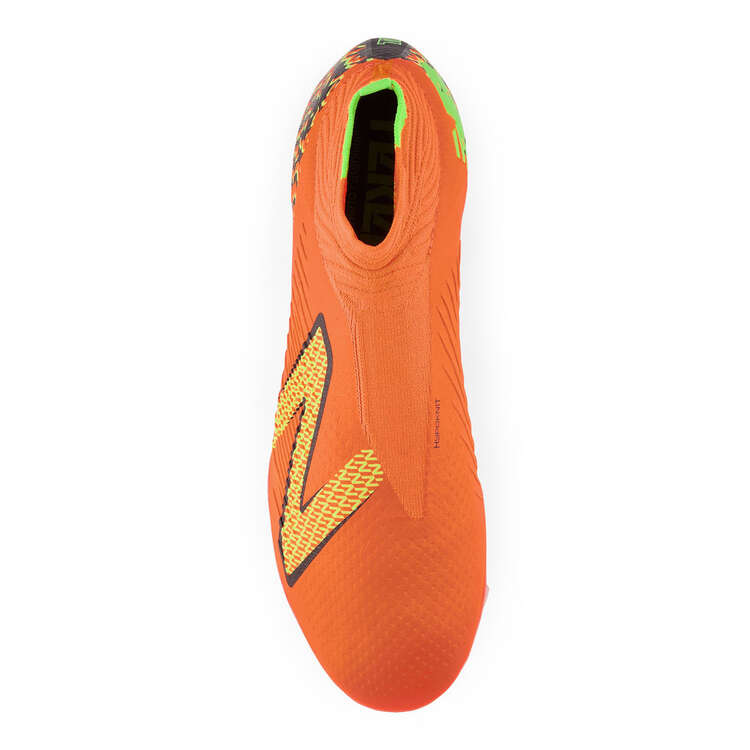 New Balance Tekela v3 Pro Laceless Football Boots, Red/Green, rebel_hi-res