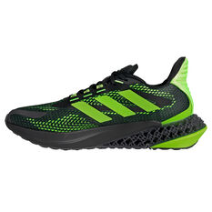 adidas 4DFWD Pulse Mens Running Shoes Black/Green US 7, Black/Green, rebel_hi-res