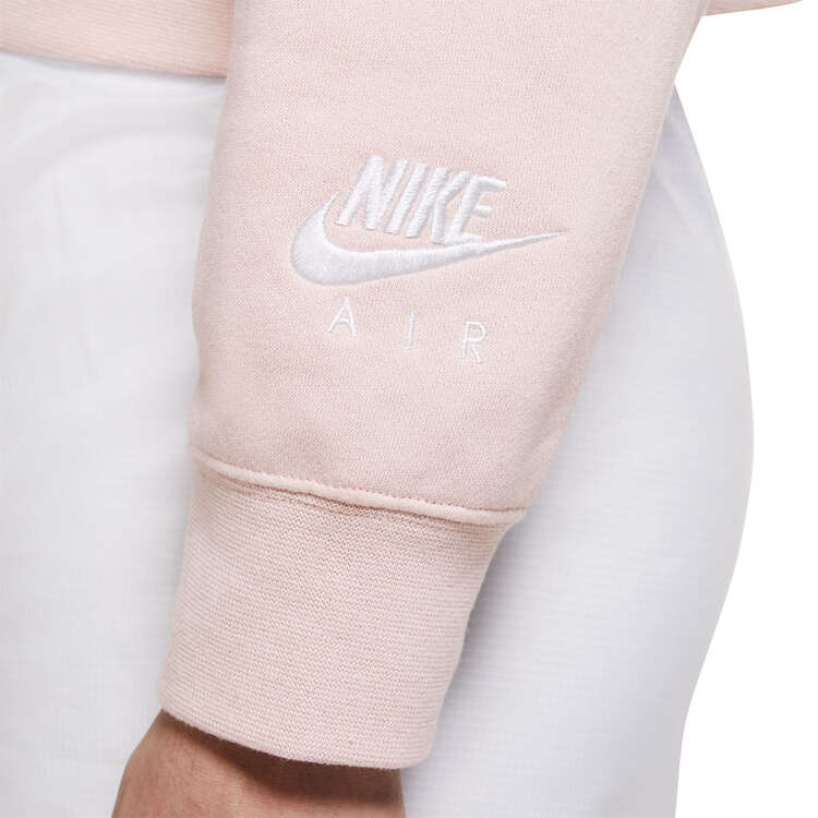 Nike Air Womens Mock Fleece Sweatshirt, Pink, rebel_hi-res