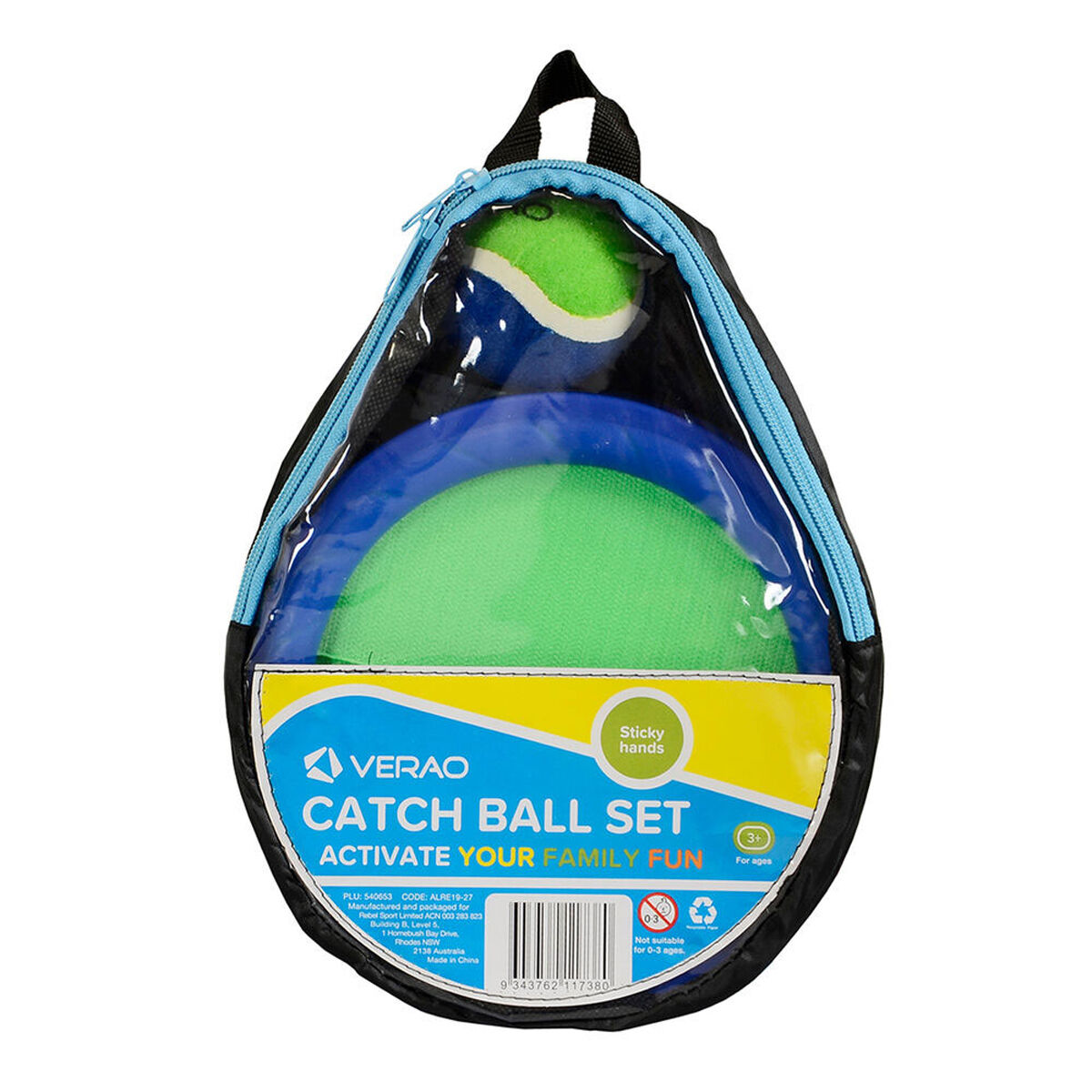 jeu de balles velcro Catch Ball de qualité supérieure idéal pour jouer à lextérieur Jeu de balles Velcro de 19 cm le jardin jeu de balle velcro pour enfants et adultes 