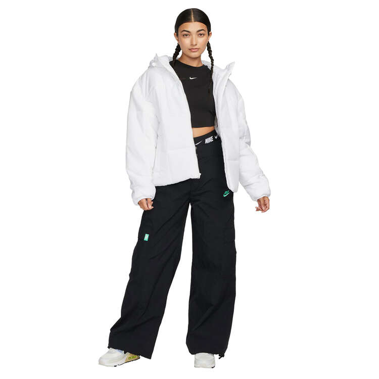 Nike Womens Storm-FIT PrimaLoft Hooded Puffer Jacket., White, rebel_hi-res