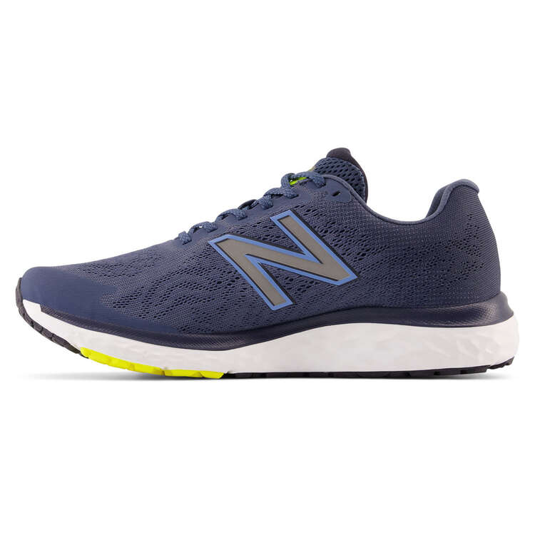New Balance 680 V7 2E Mens Running Shoes Blue US 8, Blue, rebel_hi-res