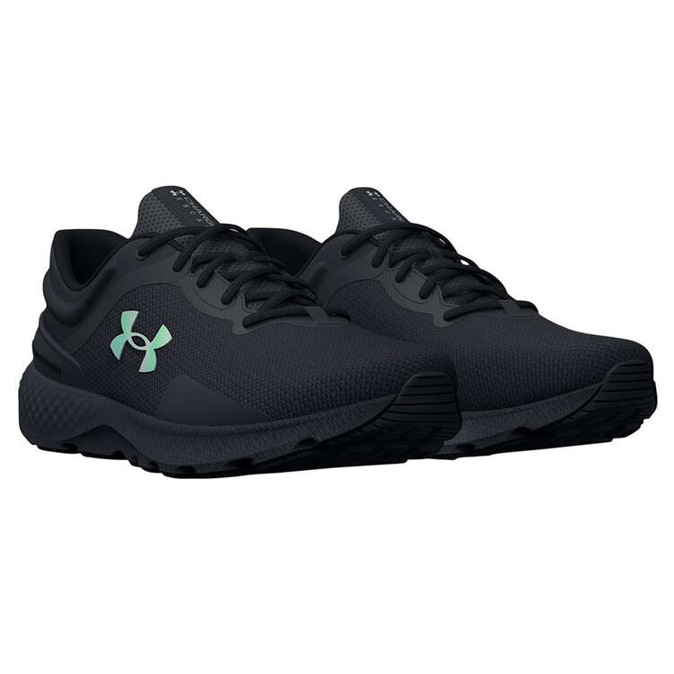 Under Armour Charged Escape 4 Iridescent Womens Running Shoes, Black, rebel_hi-res