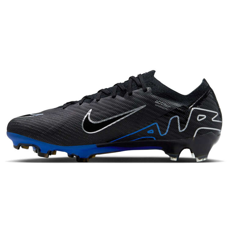 Nike Zoom Mercurial Vapor 15 Elite Football Boots, Black/Silver, rebel_hi-res