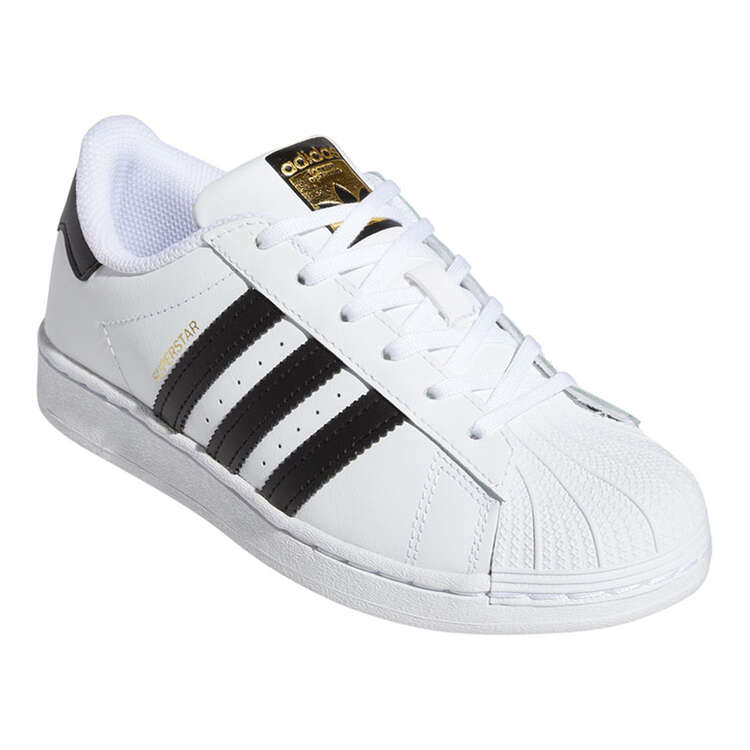 adidas Originals Superstar PS Kids Casual Shoes, White/Black, rebel_hi-res