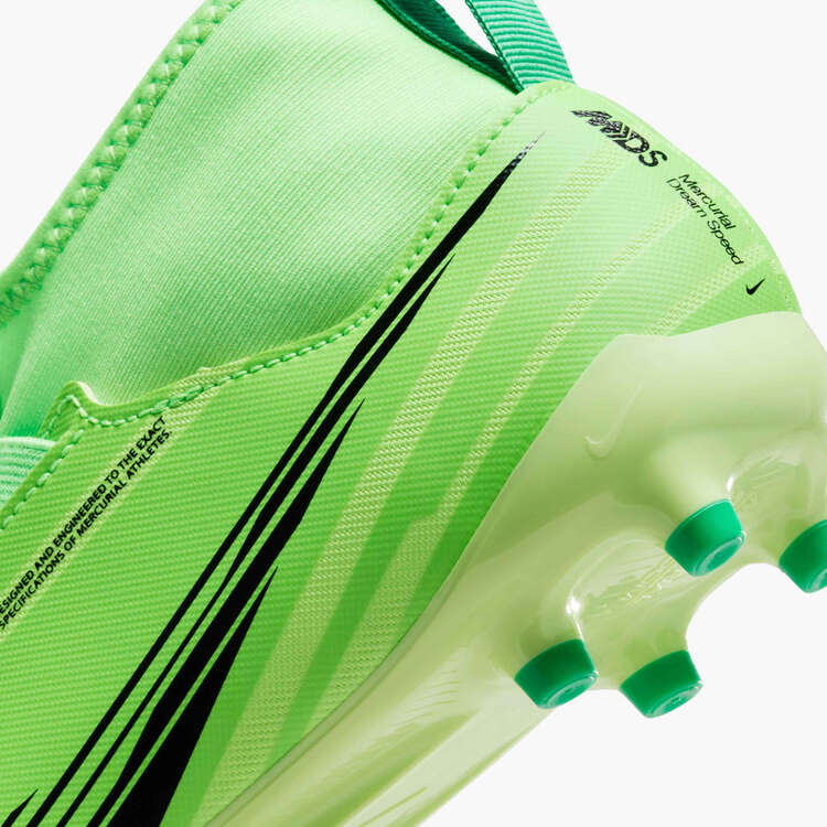 Nike Zoom Superfly 9 Academy Mercurial Dream Speed Kids Football Boots, Green, rebel_hi-res