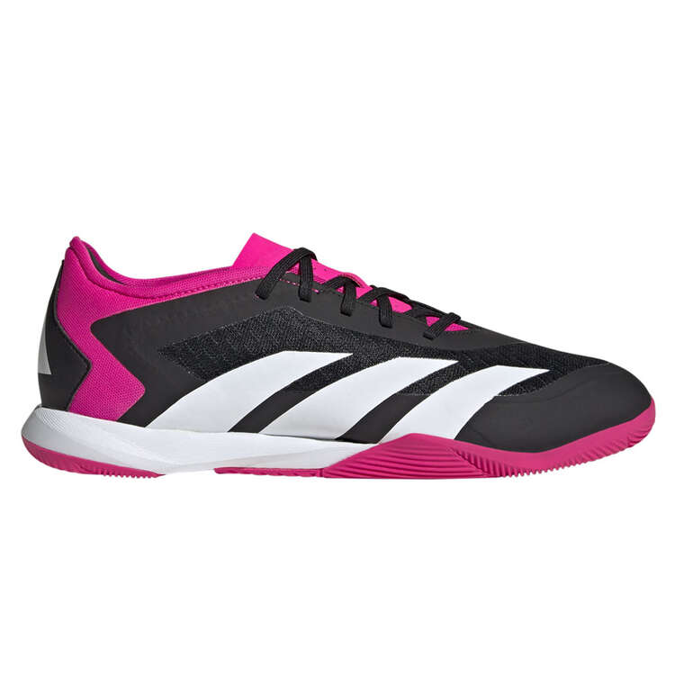 adidas Predator Accuracy .3 Low Indoor Soccer Shoes Black/White US Mens 9 / Womens 10, Black/White, rebel_hi-res