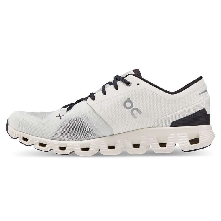On Cloud X 3 Mens Training Shoes White/Black US 12, White/Black, rebel_hi-res