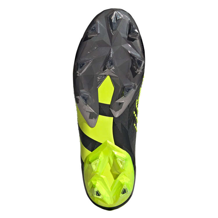 adidas Predator Accuracy .1 Football Boots, Black/Yellow, rebel_hi-res