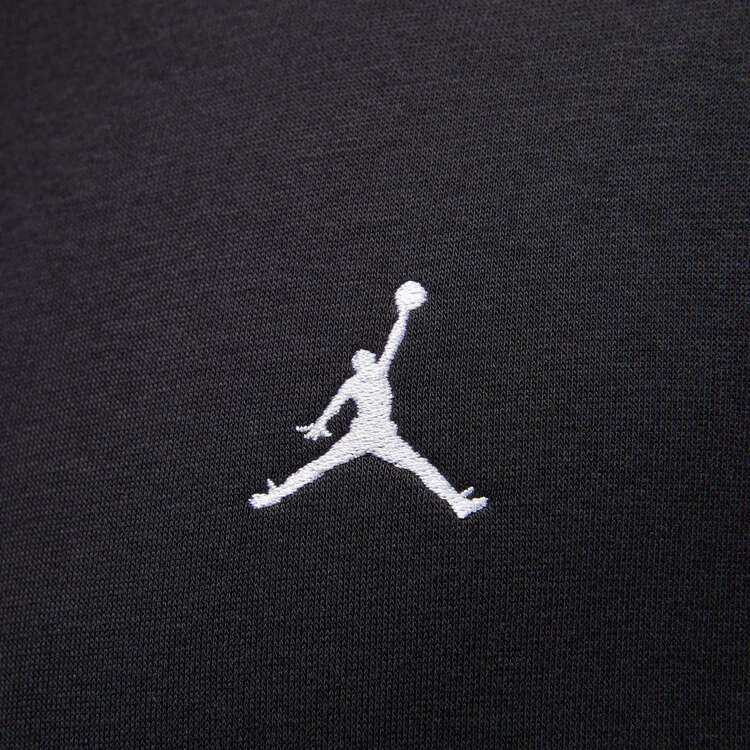 Jordan Mens Essentials Fleece Pullover Hoodie, Black/White, rebel_hi-res