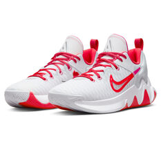 Nike Giannis Immortality Basketball Shoes, White, rebel_hi-res