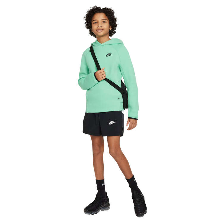Nike Kids Sportswear Amplify Woven Shorts, Black/Grey, rebel_hi-res