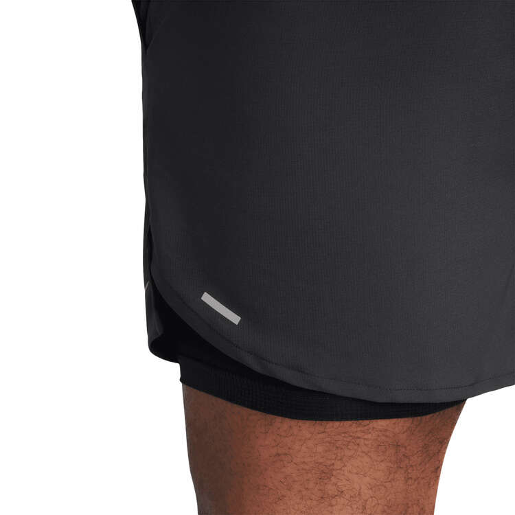 Nike Mens Dri-FIT Stride 2-in-1 Running Shorts, Black, rebel_hi-res