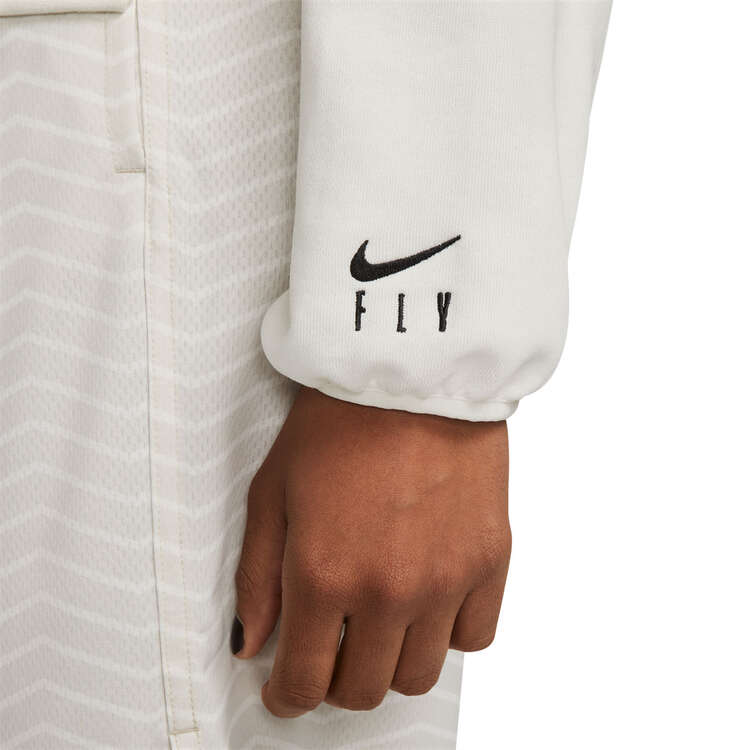 Nike Womens Swoosh Fly 1/4 Zip Basketball Sweatshirt, Grey, rebel_hi-res