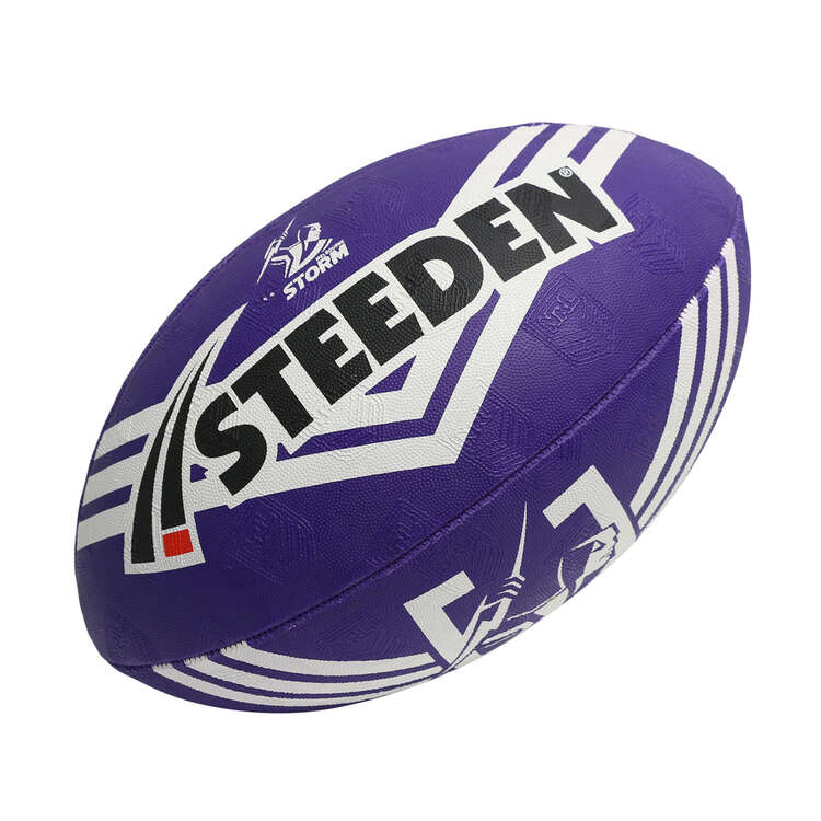 Steeden NRL Melbourne Storm Supporter Ball 11-inch, , rebel_hi-res