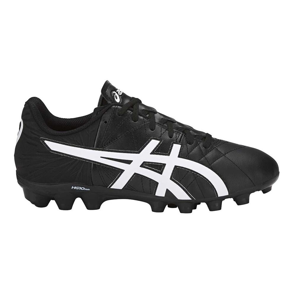 Asics Lethal Tigreor IT GS Kids Football Boots Black / White US 1 ...