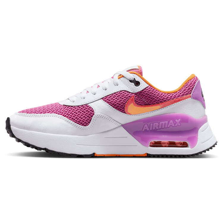 Nike Air Max SYSTM Womens Casual Shoes Purple/White US 6, Purple/White, rebel_hi-res