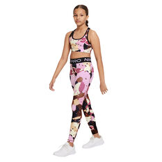 Nike Girls Swoosh Reversible Performance Bra, Print, rebel_hi-res