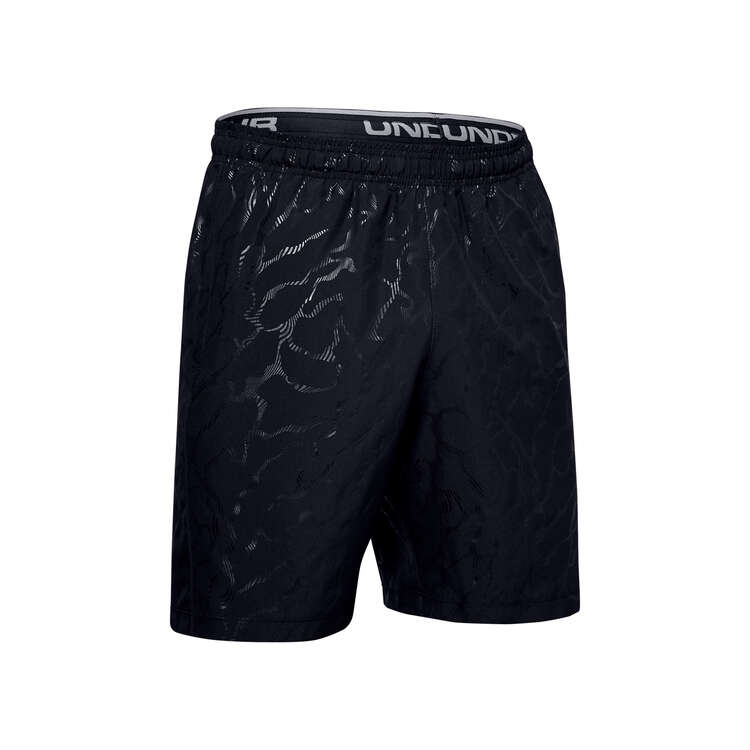 Under Armour Mens Woven Graphic Emboss Shorts, , rebel_hi-res