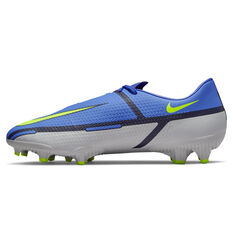 Nike Phantom GT2 Academy Football Boots Blue/Grey US Mens 4 / Womens 5.5, Blue/Grey, rebel_hi-res