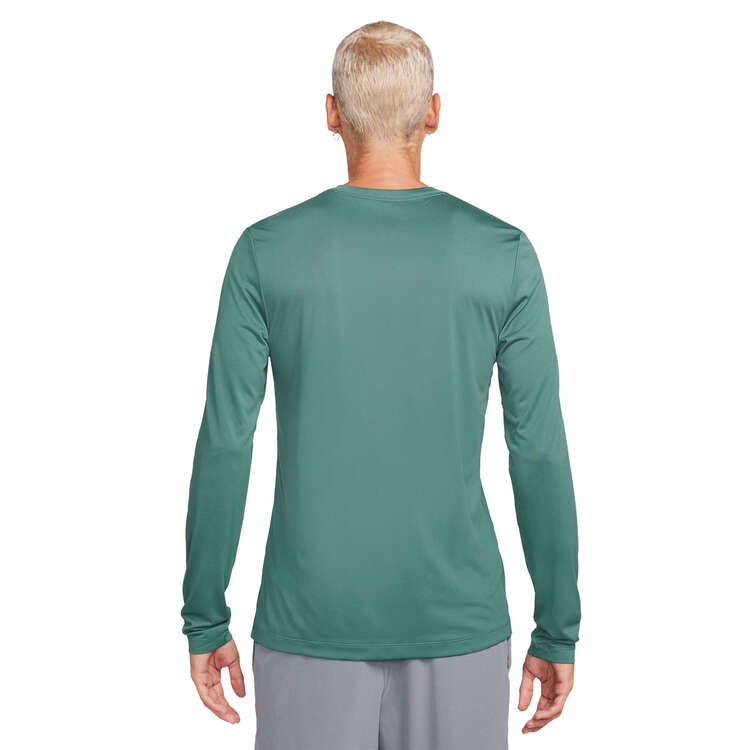 Nike Mens Dri-FIT Legend Fitness Long Sleeve Tee Green XS, Green, rebel_hi-res