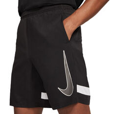 Nike Dri-FIT Academy Mens Woven Football Shorts, Black, rebel_hi-res