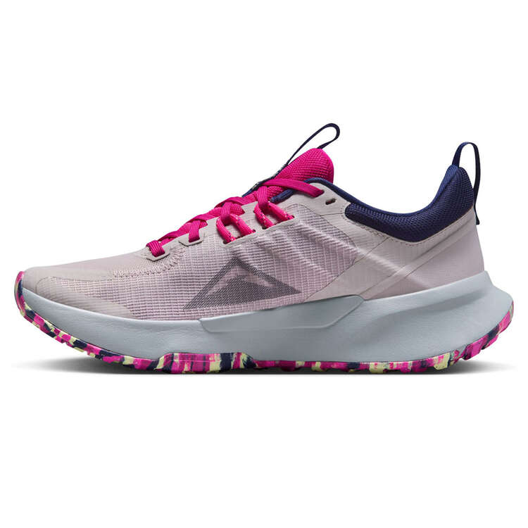 Nike Juniper Trail 2 Next Nature Womens Trail Running Shoes Purple/Red US 6, Purple/Red, rebel_hi-res