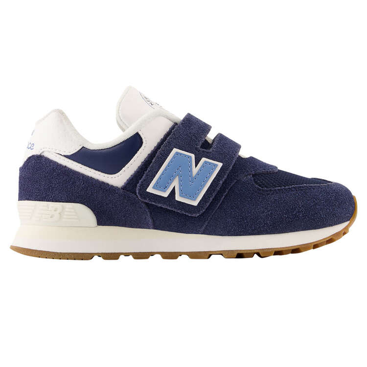 New Balance 574 PS Kids Casual Shoes, Navy, rebel_hi-res