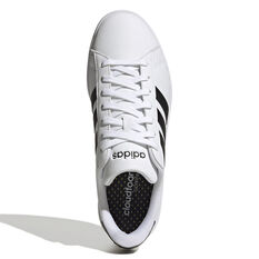 adidas Grand Court 2.0 Mens Casual Shoes, White/Black, rebel_hi-res