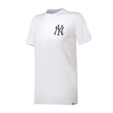 New York Yankees Mens Pattison Tee White S, White, rebel_hi-res