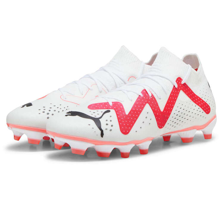 Puma Future Match Womens Football Boots, White/Black, rebel_hi-res