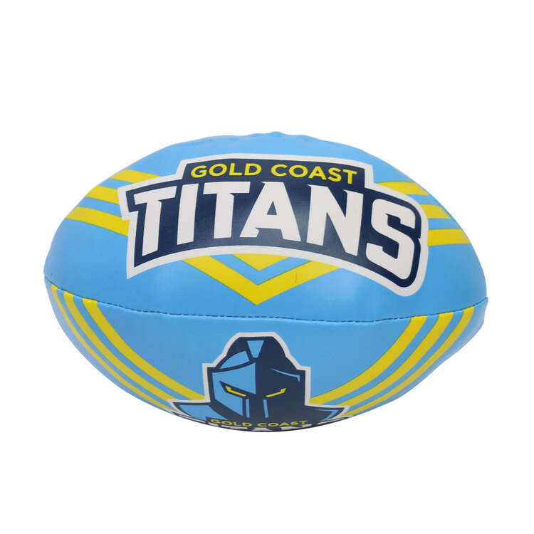 Steeden NRL Gold Coast Titans Sponge Supporter Ball, , rebel_hi-res