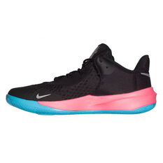 Nike Zoom Hyperspeed Court SE Womens Netball Shoes, Black/Pink, rebel_hi-res