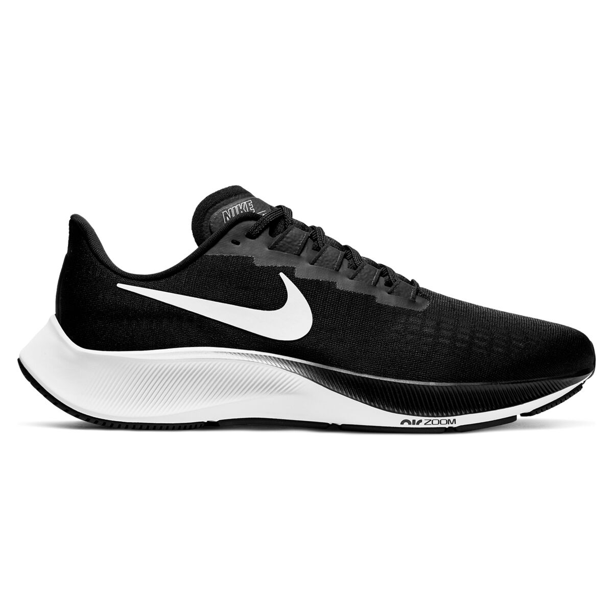 Nike Air Zoom Pegasus 37 Mens Running Shoes Black/White US 13 | Rebel Sport