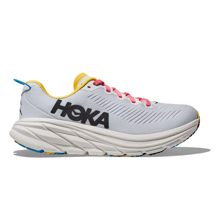 HOKA Rincon 3 Womens Running Shoes, White, rebel_hi-res
