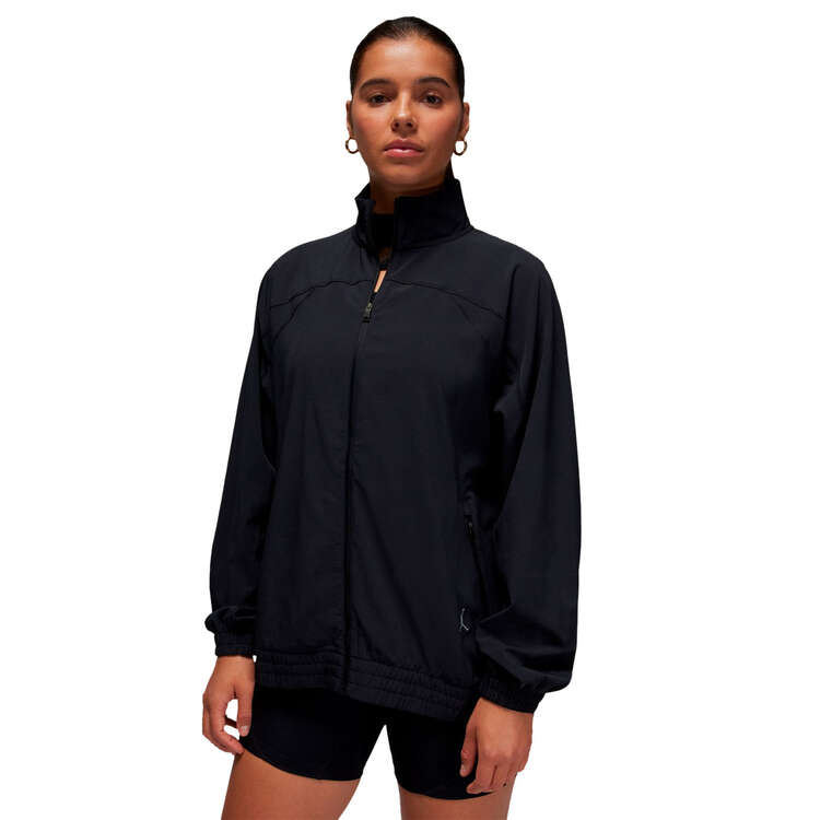 Jordan Womens Sport Dri-FIT Woven Jacket, Black, rebel_hi-res