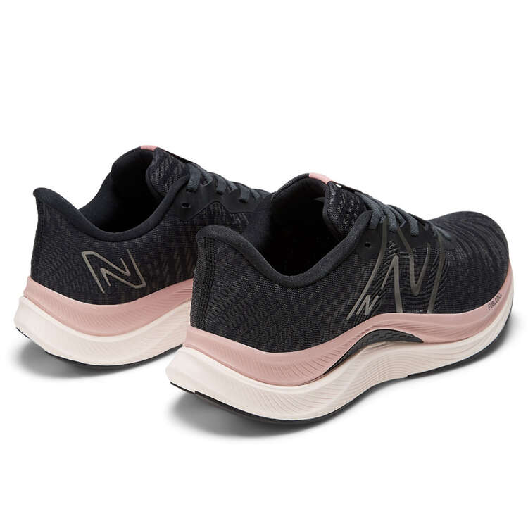 New Balance FuelCell Propel v4 Womens Running Shoes, Black/Pink, rebel_hi-res